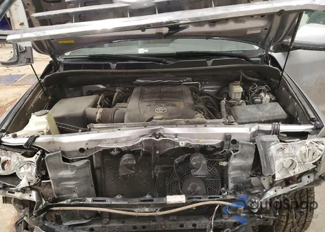 2012 Toyota Sequoia Sr5 из США, поврежденный, VIN 5TDBY5G11CS067835